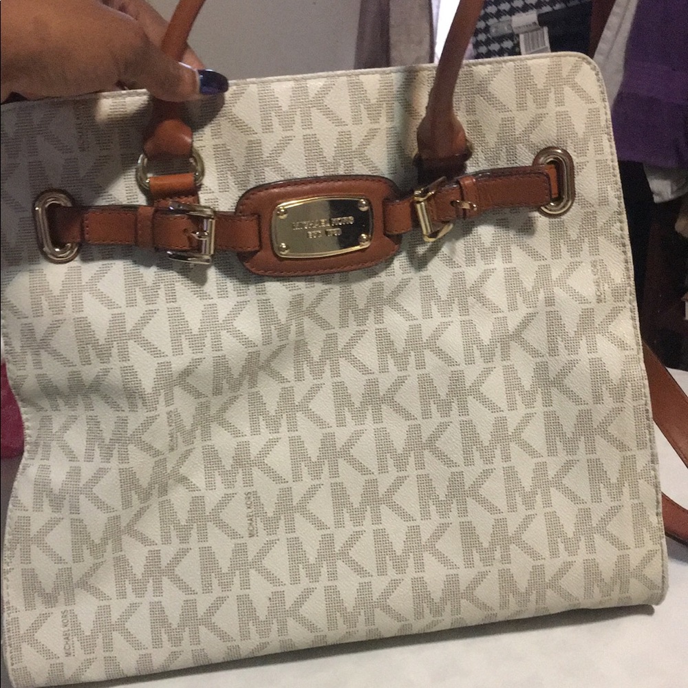 Used real michael kors bag